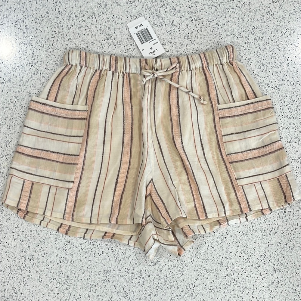 NWT L*Space Striped Shorts - Picture 2 of 7